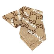 Pre-owned Fabric scarves Gucci Vintage , Brown , Dames