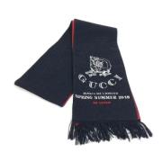 Pre-owned Wool scarves Gucci Vintage , Black , Heren