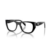 Stijlvolle Vista Zonnebril Prada , Black , Unisex