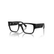 Stijlvolle Vista Zonnebril Versace , Black , Unisex