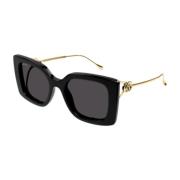 Stijlvolle zonnebril voor jouw look Gucci , Black , Unisex