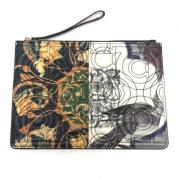 Pre-owned Leather clutches Salvatore Ferragamo Pre-owned , Multicolor ...