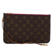 Pre-owned Canvas pouches Louis Vuitton Vintage , Black , Dames