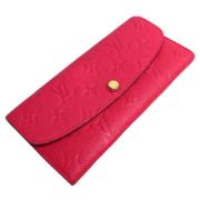 Pre-owned Canvas wallets Louis Vuitton Vintage , Pink , Dames