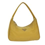 Pre-owned Fabric prada-bags Prada Vintage , Yellow , Dames