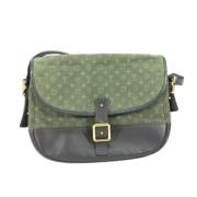 Pre-owned Fabric louis-vuitton-bags Louis Vuitton Vintage , Green , Da...