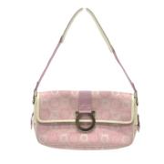 Pre-owned Fabric shoulder-bags Salvatore Ferragamo Pre-owned , Pink , ...