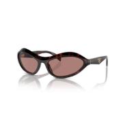 Stijlvolle A20S Sole Zonnebril Prada , Brown , Unisex