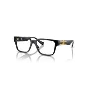 Stijlvolle Vista Zonnebril Versace , Black , Unisex