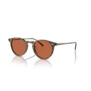 Stijlvolle Zonnebril voor Zonnige Dagen Oliver Peoples , Brown , Unise...