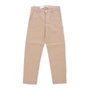 Bruine Lange Broeken Dames Stijlvolle Chino's Carhartt Wip , Beige , D...