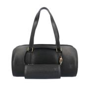 Pre-owned Leather louis-vuitton-bags Louis Vuitton Vintage , Black , D...