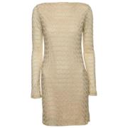 Pre-owned Lace dresses Missoni Pre-owned , Beige , Dames