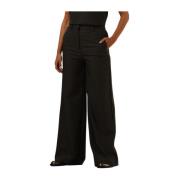 Elegante Groene Broek voor Vrouwen Est'Seven , Black , Dames