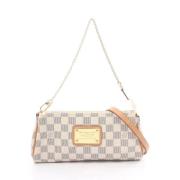 Pre-owned Leather louis-vuitton-bags Louis Vuitton Vintage , White , D...