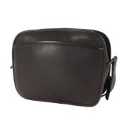 Pre-owned Leather shoulder-bags Coach Pre-owned , Black , Dames