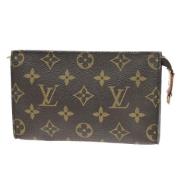 Pre-owned Canvas clutches Louis Vuitton Vintage , Brown , Dames