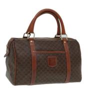 Pre-owned Leather handbags Celine Vintage , Brown , Dames