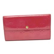 Pre-owned Fabric wallets Louis Vuitton Vintage , Pink , Dames