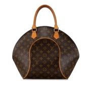 Pre-owned Canvas handbags Louis Vuitton Vintage , Brown , Dames