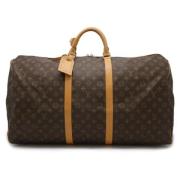 Pre-owned Canvas travel-bags Louis Vuitton Vintage , Brown , Dames