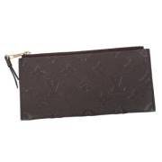 Pre-owned Fabric wallets Louis Vuitton Vintage , Brown , Dames