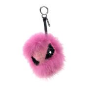 Pre-owned Fabric key-holders Fendi Vintage , Pink , Dames