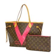 Pre-owned Fabric louis-vuitton-bags Louis Vuitton Vintage , Brown , Da...