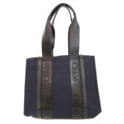 Pre-owned Canvas handbags Chloé Pre-owned , Blue , Dames