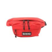 Pre-owned Nylon balenciaga-bags Balenciaga Vintage , Red , Heren