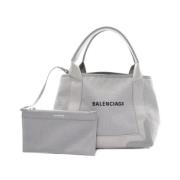 Pre-owned Leather balenciaga-bags Balenciaga Vintage , Gray , Dames