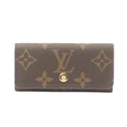 Pre-owned Plastic key-holders Louis Vuitton Vintage , Brown , Dames