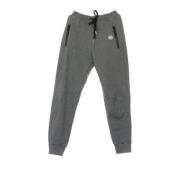 Donkergrijze Melange Sweatpants Tracksuit Broek Dolly Noire , Gray , H...