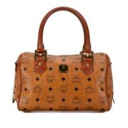 Pre-owned Plastic handbags MCM Pre-owned , Brown , Dames