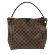 Pre-owned Fabric louis-vuitton-bags Louis Vuitton Vintage , Brown , Da...