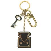 Pre-owned Fabric key-holders Louis Vuitton Vintage , Black , Dames