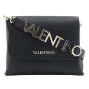 Pre-owned Leather shoulder-bags Valentino Vintage , Black , Dames