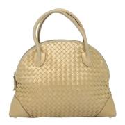 Pre-owned Leather handbags Bottega Veneta Vintage , Yellow , Dames