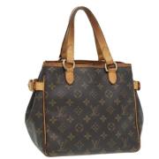 Pre-owned Canvas totes Louis Vuitton Vintage , Brown , Dames