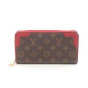 Pre-owned Leather wallets Louis Vuitton Vintage , Brown , Dames