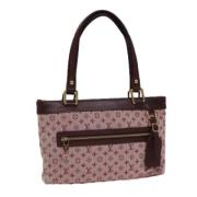 Pre-owned Canvas louis-vuitton-bags Louis Vuitton Vintage , Pink , Dam...