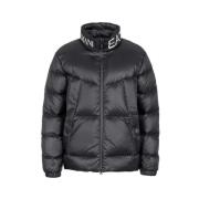 Stijlvolle Piumino Jas voor Mannen Armani , Black , Heren