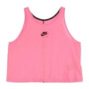 Air Tank Top in Pinksicle/Zwart Nike , Pink , Dames