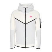 Tech Fleece Rits Hoodie Summit White Nike , White , Heren