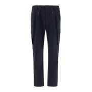 Zwarte Cargo Tech Broek Verhoog Stijl Herno , Black , Heren