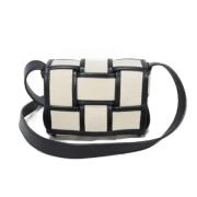 Pre-owned Leather shoulder-bags Bottega Veneta Vintage , Black , Dames