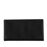 Pre-owned Leather wallets Prada Vintage , Black , Dames