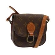 Pre-owned Canvas louis-vuitton-bags Louis Vuitton Vintage , Brown , Da...