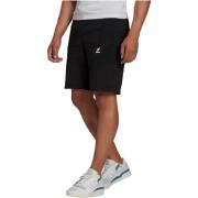 Casual Interlock Shorts Zwart Mannen Adidas , Black , Heren