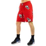 Rode French Terry All Over Print Shorts Nike , Red , Heren